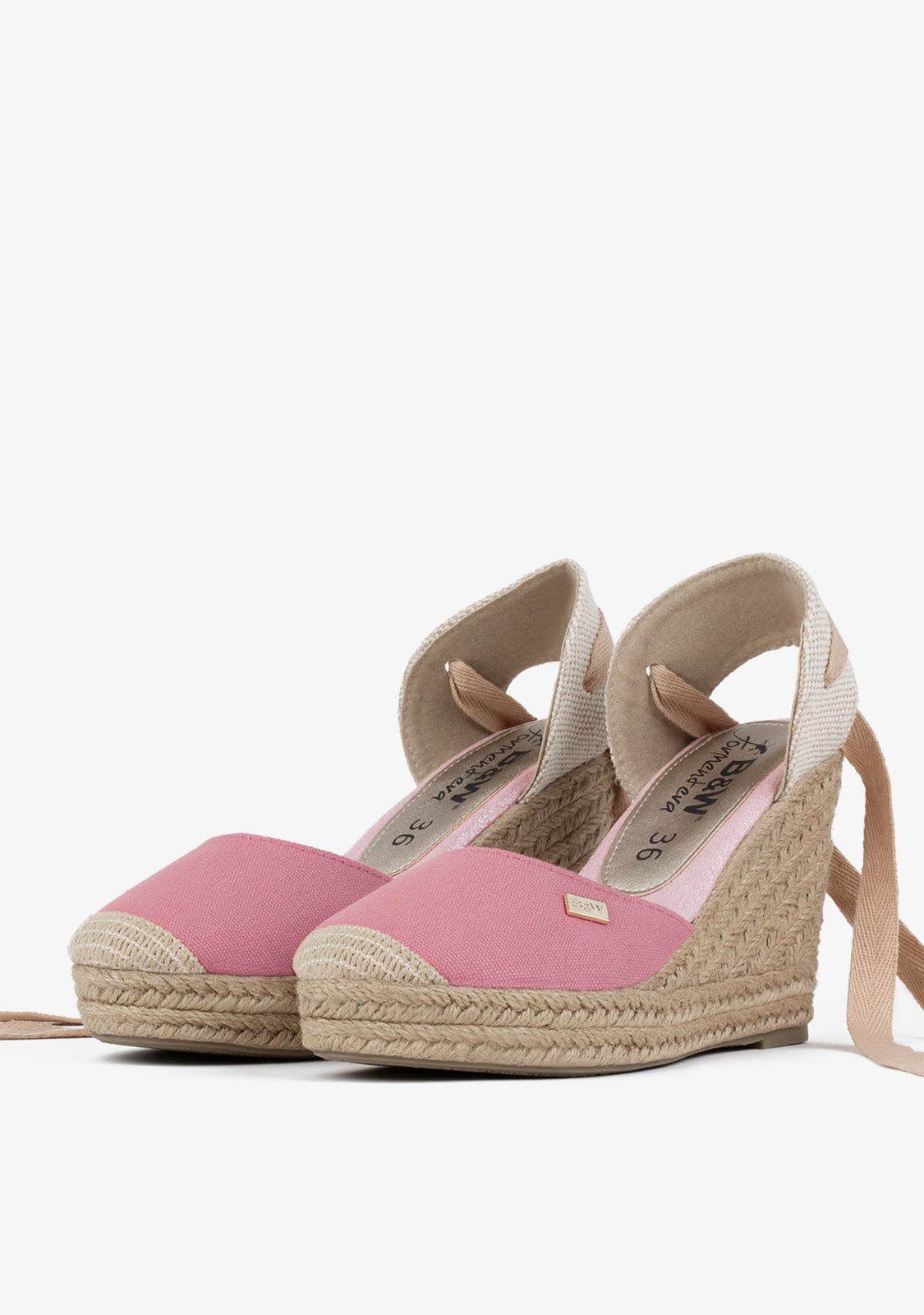 Wedge Shoe Espadrilles Sweet Pink