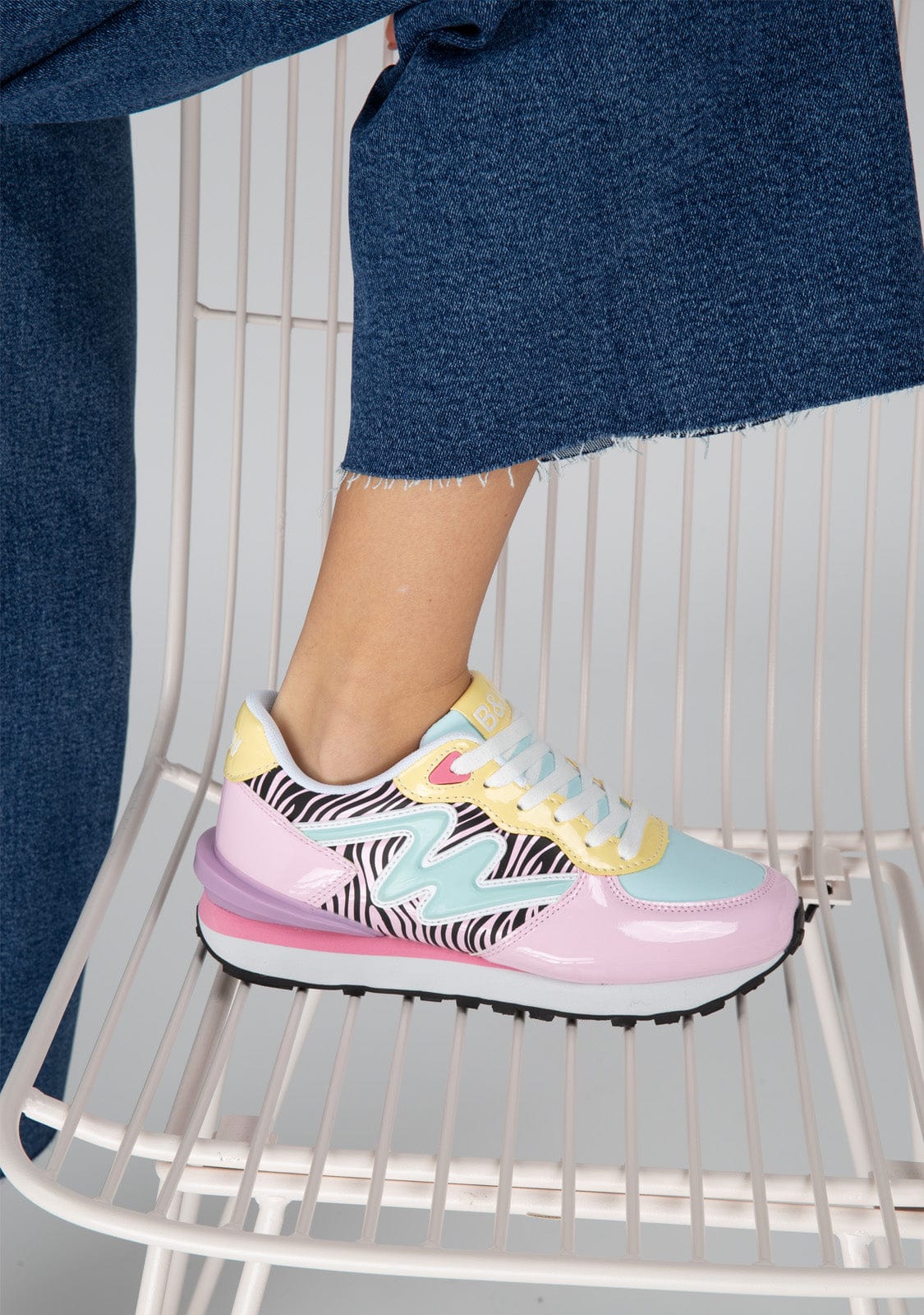 Zebra Multicolour Combined Sneakers